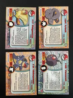 Topps Pokemon TV Animation Edition 24 Card Lot Pidgeotto Arbok - Image 2
