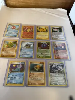 Pokemon TCG 11-Card Lot EX Team Rocket Returns 2004 English Reverse Holo - Image 1