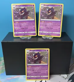Gengar 70/214 NM 3 CARD LOT Sun&Moon Unbroken Bonds Pokemon TCG - Image 1