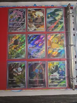 180 Pokemon Card Lot V VMAX EX Full Art Holo Rare AR SR Binder Collection - Image 2