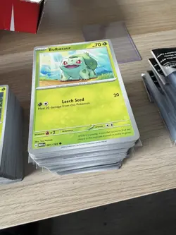 Pokemon TCG bulk card lot w/ tin & storage case English PLEASE SEE PHOTOS / dups - Image 2