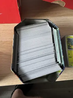 Pokemon TCG bulk card lot w/ tin & storage case English PLEASE SEE PHOTOS / dups - Image 5