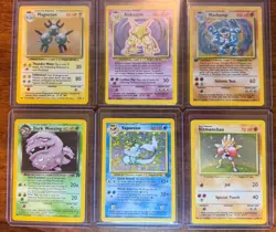 Vintage Pokemon Holo Card Lot Base Set, Fossil, Jungle, 1st Edition Machamp 🔥 - Image 1