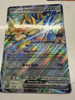 Pokemon TCG Jumbo/Oversized Card Lot (5 Cards-Zacian, Charizard, Greninja) - Image 3