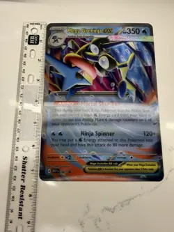 Pokemon TCG Jumbo/Oversized Card Lot (5 Cards-Zacian, Charizard, Greninja) - Image 5