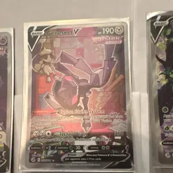 Pokemon TCG 4-Card Lot Mew V Genesect V Celebi V Gardevoir ex Holo EN - Image 3
