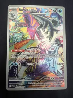 Nintendo Pokemon TCG Paldea Evolved Holo ex 5-Card Lot Wo-Chien Baxcalibur - Image 4