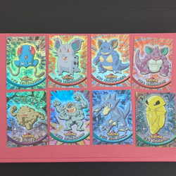 Topps Pokemon Topps Series 1 8-Card Holo Foil Lot Eng 1999 Tentacool - Image 1