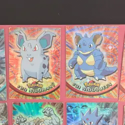 Topps Pokemon Topps Series 1 8-Card Holo Foil Lot Eng 1999 Tentacool - Image 3
