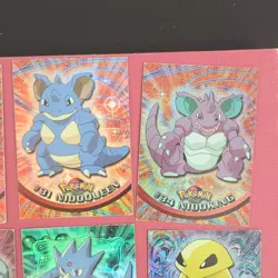 Topps Pokemon Topps Series 1 8-Card Holo Foil Lot Eng 1999 Tentacool - Image 4