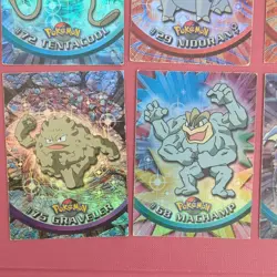 Topps Pokemon Topps Series 1 8-Card Holo Foil Lot Eng 1999 Tentacool - Image 5