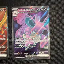 Pokemon TCG Destined Rivals Holo Full Art 6-Card Lot EN Mewtwo ex 213/182 Moltr - Image 4