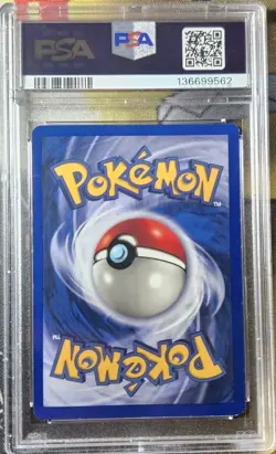 1999 POKEMON JUNGLE 1ST EDITION #12 VAPOREON-HOLO PSA 7 - Image 2