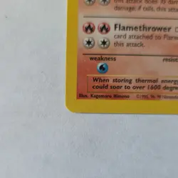 Pokemon TCG Flareon 19/64 Jungle 1st Edition Rare Regular 70 HP 1999 EN - Image 5