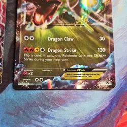 Pokemon TCG Rayquaza-EX Promo Holo Lot 2 XY Black Star Promos XY69 XY73 HP/LP - Image 5