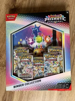 Pokemon TCG - Prismatic Evolutions Binder Collection New & Factory Sealed - Image 1