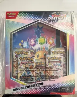Pokemon TCG : Scarlet & Violet Prismatic Evolutions Binder Collection New Sealed - Image 1