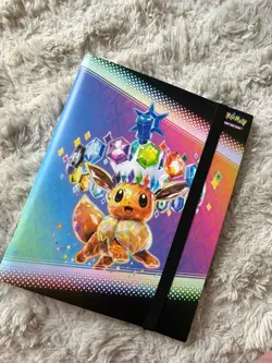 Pokemon TCG Prismatic Evolutions Binder Collection 9-Pocket Binder Only - Image 1