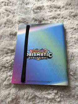 Pokemon TCG Prismatic Evolutions Binder Collection 9-Pocket Binder Only - Image 3