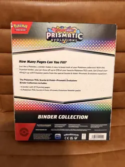 Pokemon TCG - Prismatic Evolutions Binder Collection | New + Sealed - Image 2