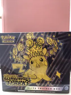 Pokemon TCG Surging Sparks Elite Trainer Box ETB Factory Sealed Brand New - Image 1