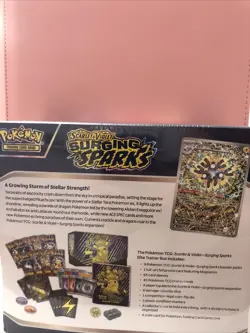 Pokemon TCG Surging Sparks Elite Trainer Box ETB Factory Sealed Brand New - Image 2