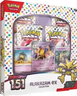 Pokemon TCG: Scarlet & Violet 151 Alakazam ex Collection Booster Box New/Sealed 820650855269 - Image 1