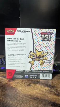 Pokemon TCG Scarlet & Violet 151 Alakazam EX Collection Booster Box 820650855269 - Image 2