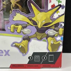 TCG Scarlet & Violet Alakazam EX Pokemon 151 Collection Box Factory Sealed - Image 5