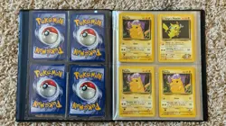 Pokemon Binder Lot 40 Cards Vintage WOTC Jungle Fossil Team Rocket, Pikachu, etc - Image 2