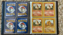 Pokemon Binder Lot 40 Cards Vintage WOTC Jungle Fossil Team Rocket, Pikachu, etc - Image 3