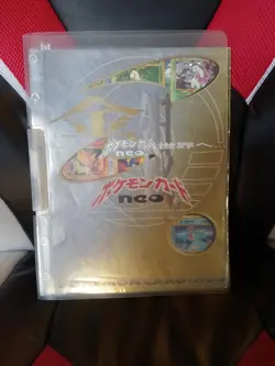 Pokemon Card Folder Neo Genesis 2 Japanese Sealed Vintage Johto Starter Binder - Image 2