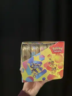 Pokemon 151 English Mini Tin 10pc Sealed CDU box - Image 2