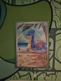 Pokemon TCG Misty's Lapras 194/182 Destined Rivals Illustration Rare NM - Image 1