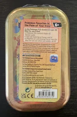 Scarlet & Violet 151 Mini Tin (Dragonite) - English, New/Sealed, Pokemon TCG - Image 2