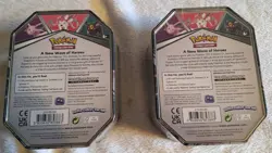 2 Pokemon V Heroes Tins Umbreon and Espeon SEALED New POKEMON - Image 2