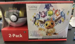 Sams Club Pokemon Scarlet & Violet Prismatic Evolutions ETB + POKEBALL BUNDLE - Image 1