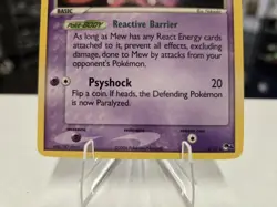 Pokemon TCG - Pop Series 4 - Mew 4/17 Non-Holo Card -2006 - LP+ - Image 2