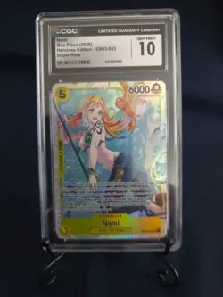 Nami EB03-053 SR Alt Art Super Rare Alternate Parallel Heroines Edition CGC 10 - Image 1