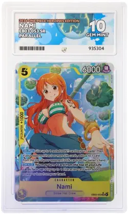 One Piece Nami EB03-053 SR Heroines Edition Ace 10 - Image 3