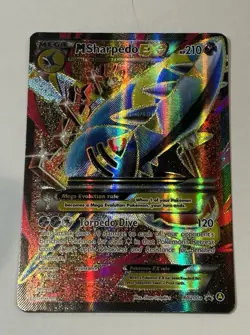M Sharpedo EX XY200a Alternate Art Holo - XY Black Star Promo - Pokemon - NM - Image 1