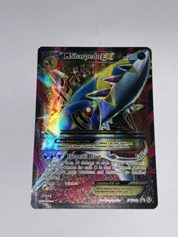 M Sharpedo EX XY200a Alternate Art Holo - XY Black Star Promo - Pokemon - NM - Image 2