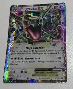 Rayquaza EX (Shiny) Holo Promo XY Promos XY69 MP Moderately Played Condition - Image 1
