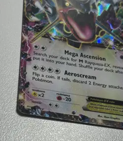 Rayquaza EX (Shiny) Holo Promo XY Promos XY69 MP Moderately Played Condition - Image 5