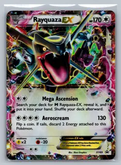 Rayquaza EX (Shiny) Holo Promo XY69 XY Promos MP - Image 1