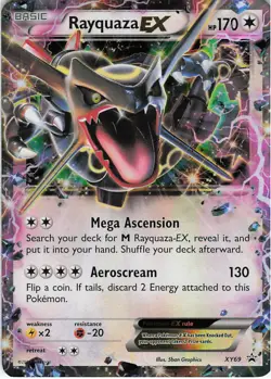 Rayquaza EX (Shiny) Holo Promo XY Promos XY69 LP - Image 1