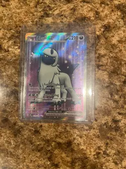 Pokemon TCG Absol ex Sv03: Obsidian Flames 214/197 Holo Ultra Rare - Image 1