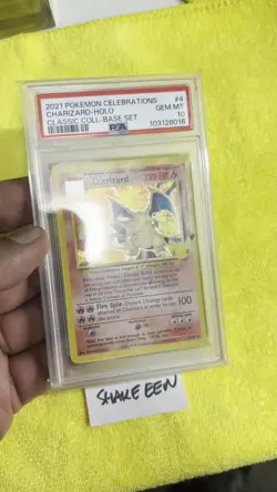 PSA 10 Charizard 4/102 Celebrations Classic Collection Pokemon Card GEM MINT - Image 2