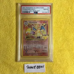 PSA 10 Charizard 4/102 Celebrations Classic Collection Pokemon Card GEM MINT - Image 3