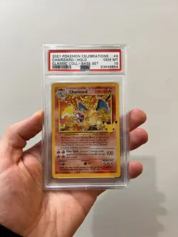 PSA 10 Charizard 4/102 Celebrations Classic Collection Pokemon Card GEM MINT - Image 1